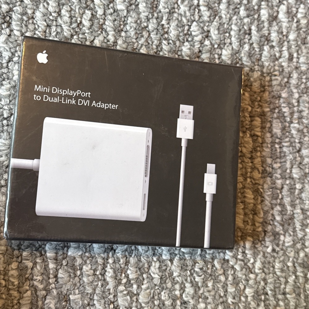 NEW SEALED Apple Mini Display Port to Dual-Link DVI Adapter MB571Z/A